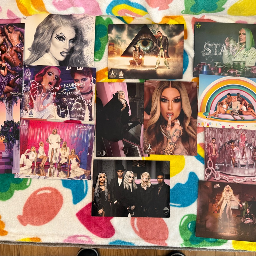 Jeffree Star Campaign Postcards set of 13- Perfect for collectors